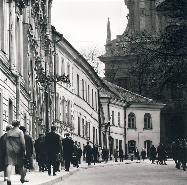 Улица М.Горького (Аушрос варту). 1968 г.