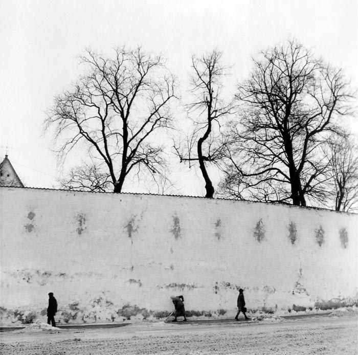 Городская стена у Святых ворот. 1965 г.
