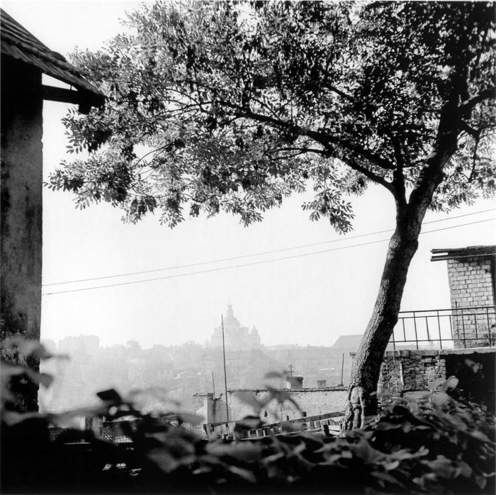 Панорама с костелом Св. Казимира. 1967.