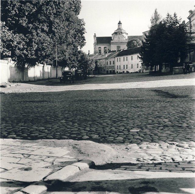 Перекресток улиц Лейиклос и Тоторю. 1967 г.