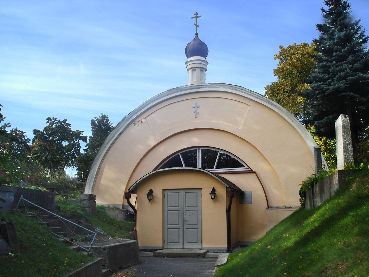 Orthodox Cave Church of St. Tikhon of Zadonsk in Vilnius