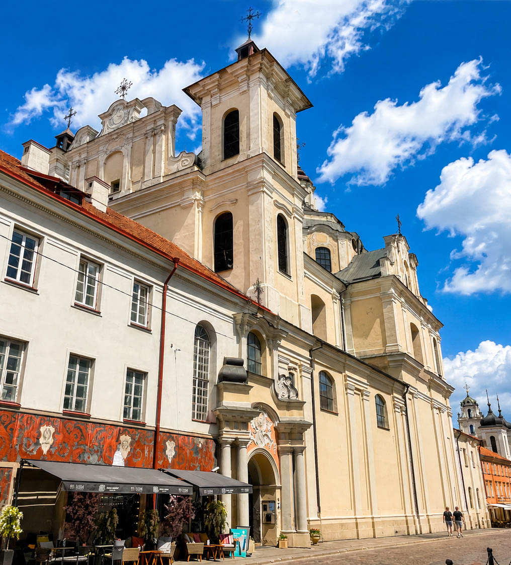 Vilnius church holy spirit