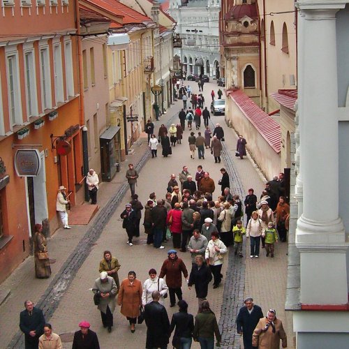 Вид из окна часовни Святых ворот