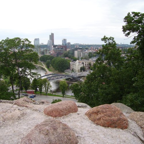 Вид на город с горы Гедимино