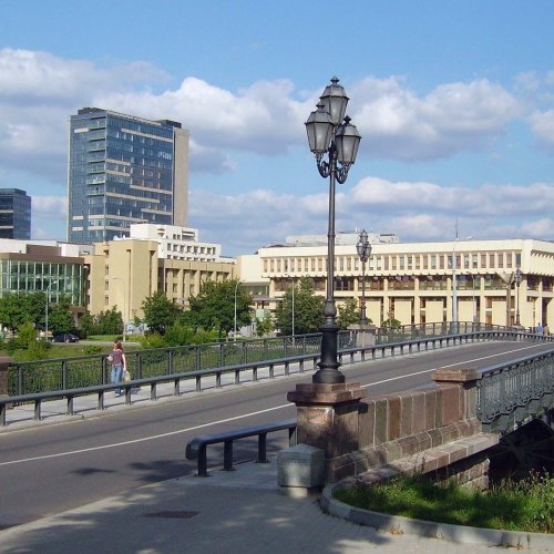 Вид на Жверинский мост