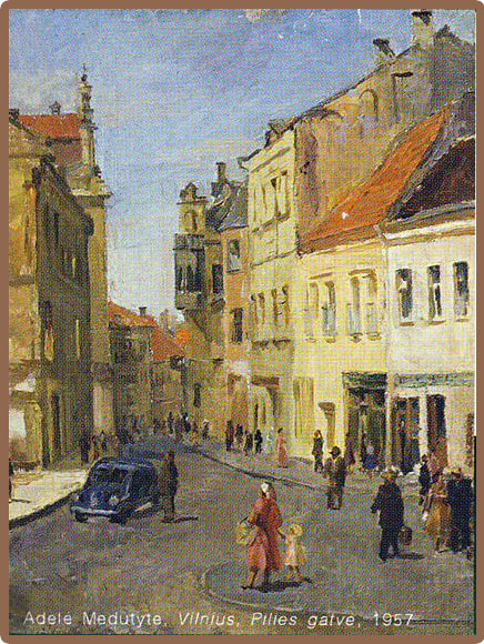 Медутите Аделе. Ул. Пилес, 1957 г.