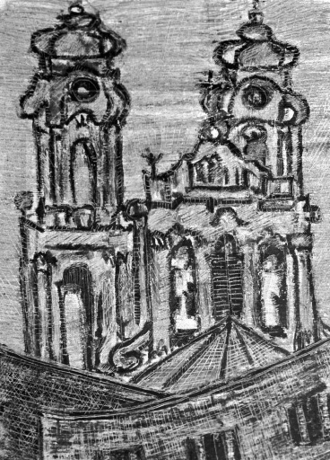 Козлов Борис. "В старом Вильнюсе"