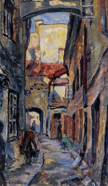 Хволес Рафаель | (1913-2002). Пешеходная улица 1948 г.