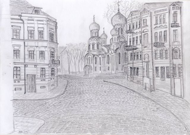 Странник. Романовская церковь