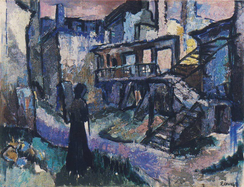 Хволес Рафаель | (1913-2002). Гетто в развалинах, 1968.