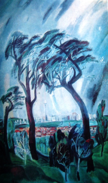 Бичюнас Римас. "Вильнюсские сосны". 1978 г.