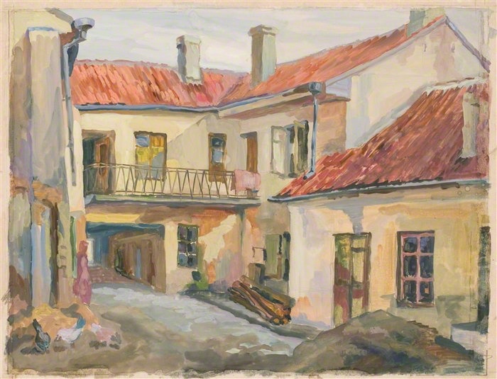 Хволес Рафаель | (1913-2002). Дом, в котором жил Ф.Э. Дзержинский. 1949 г.