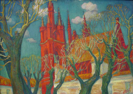 Борисов Альберт. 1992. (масло)