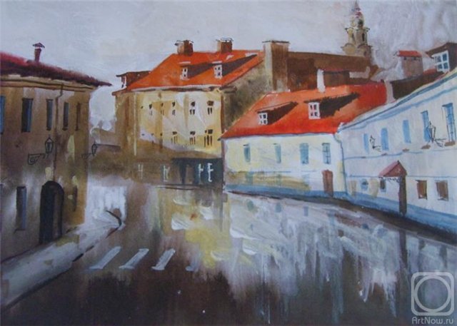 Браварник Наталья.  2006. Бумага, акварель, гуашь.