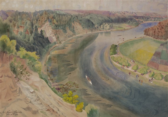 Камараускас Юозас. Нерис в Вильнюсе