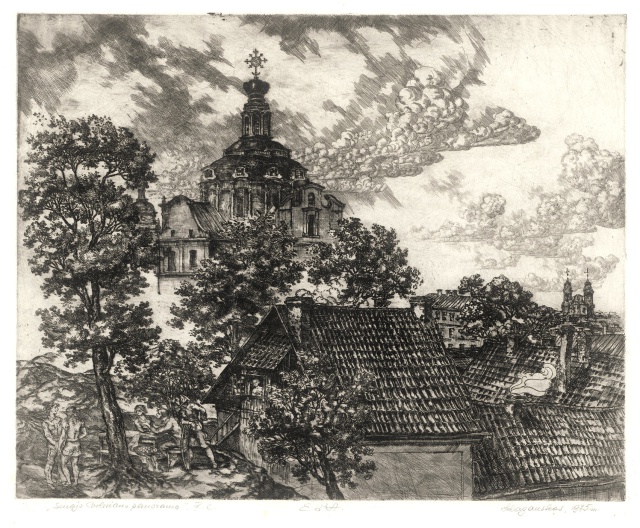 Лагаускас Ляонас. Костел Св. Казимира