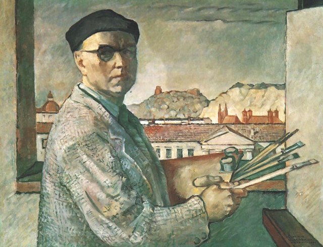 Следзинский Людомир. Автопортрет