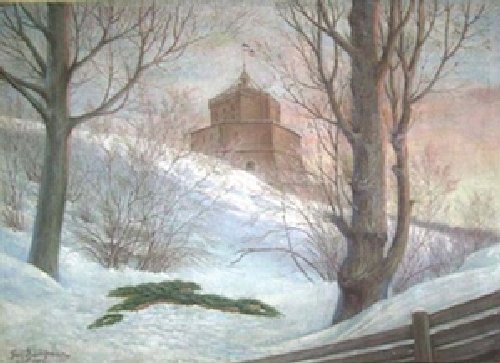 Беркман Юзеф. Башня Гедимина на Замковой горе