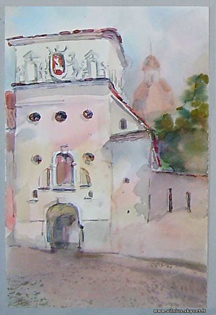 Бобкова Мила. Выставка 2009 года. Святые ворота