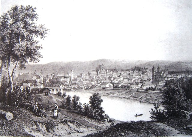 Бенуа Филип, Сисери Эжен. Вильна с северо-западной стороны