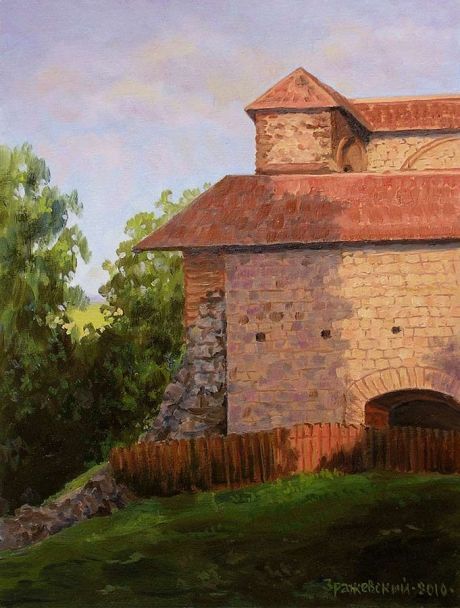 Зражевский Аркадий Александрович. У башни Гядиминаса