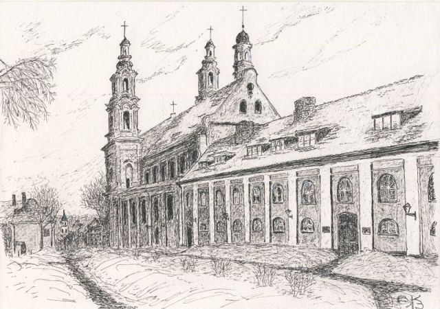 Странник. Костел Архангела Рафаила