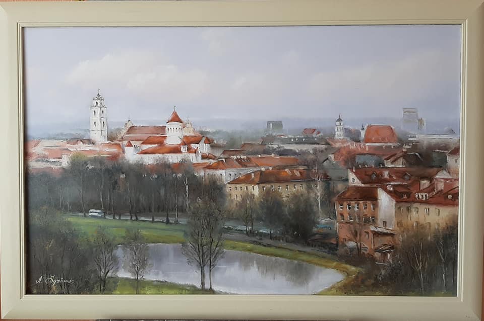 Лысюкас Александрас.  Район Ужупис