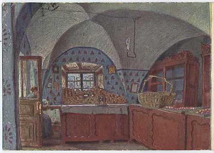 Добужинский Мстислав Валерианович. Булочная