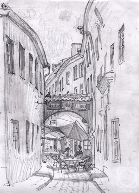 Михальчук Наталия Александровна. Улочка старого Вильнюса