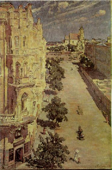 Сергеев-Коробов Николай. Костел Св. Якова и Филиппа