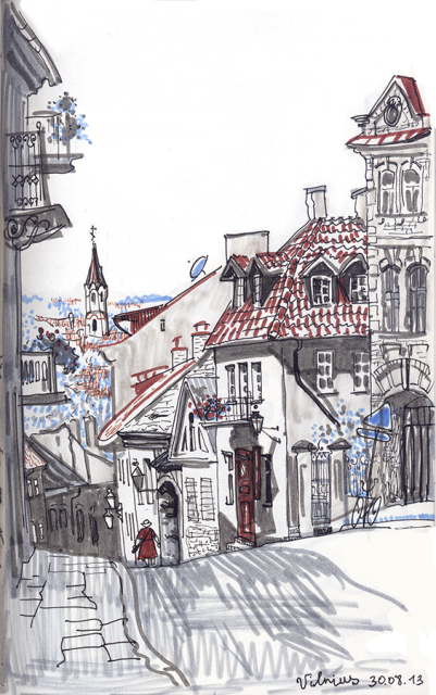 Михальчук Наталия Александровна. Улица в Старом горде