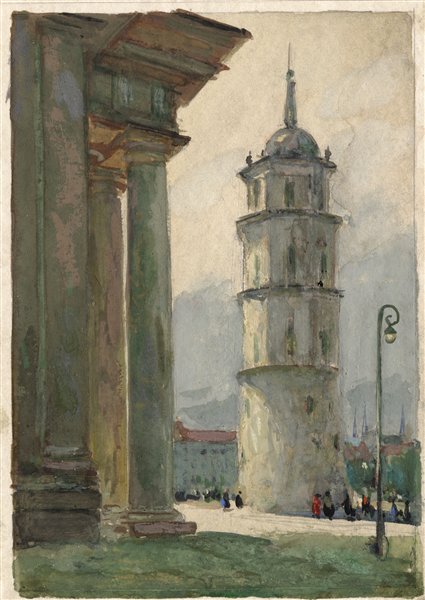 Медведев Иван. Колокольня Кафедрального собора