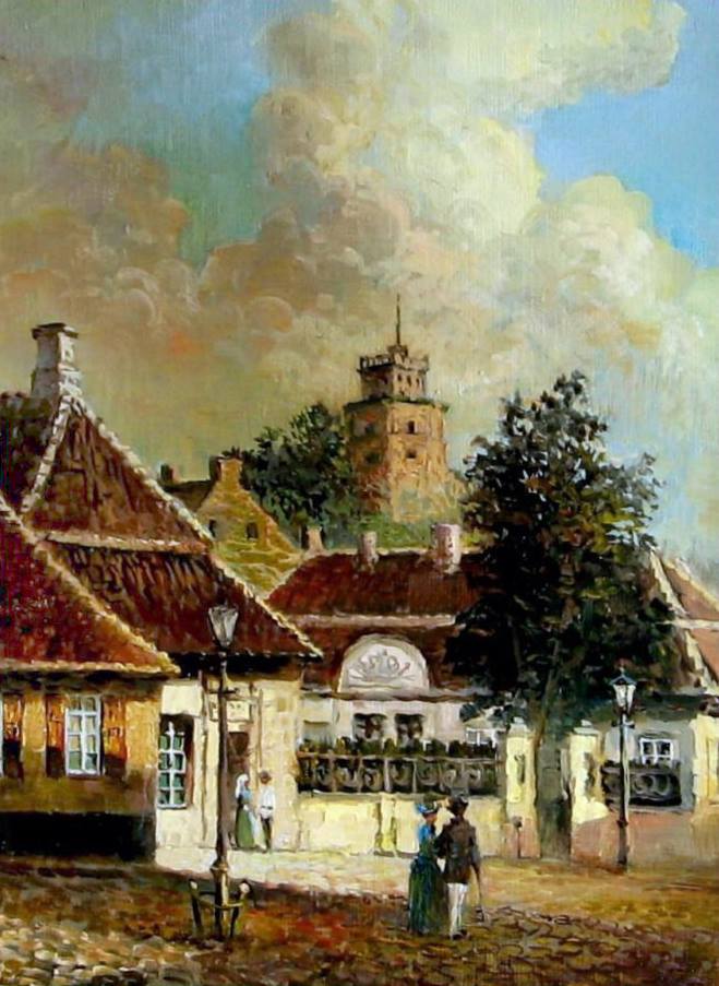 Пустовой Владимир. У горы Гедимино