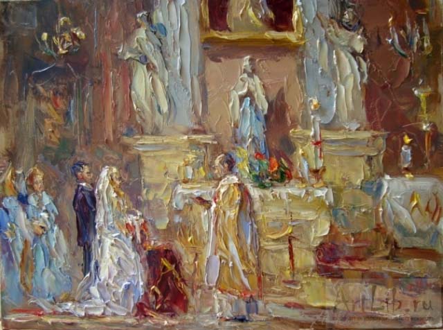 Качкин Юрий Яковлевич. Костел Св. Терезы. Венчание