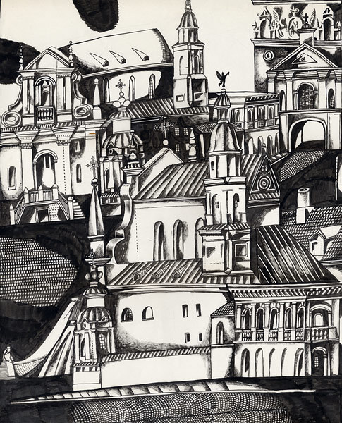 Художник неизвестен. Храмы