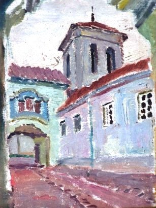 Пинкас Игнатий. Ворота базилиянского монастыря