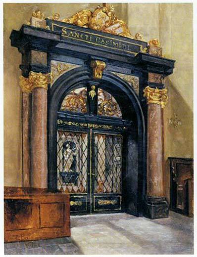 Балзукевич Юзеф. Ворота часовни Св. Казимира Кафедрального собора