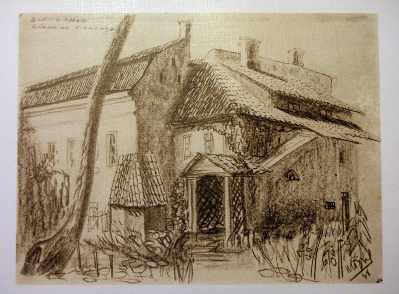 Булака Мечисловас. Двор Ю.Словацкого 1948 г.