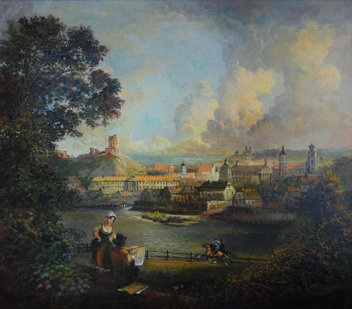 Пустовой Владимир. "Башня Гедимино". 2011 г.