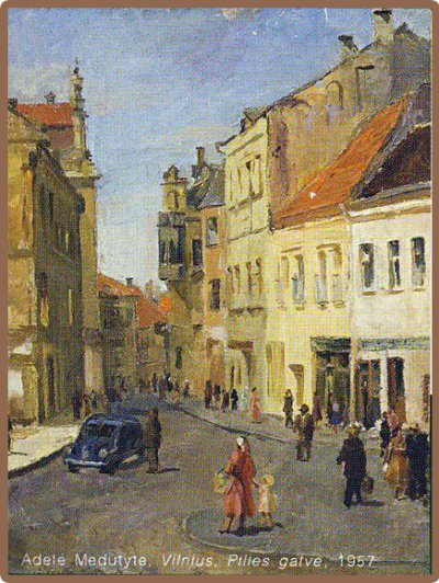 Медутите Аделе. Ул. Пилес, 1957 г.