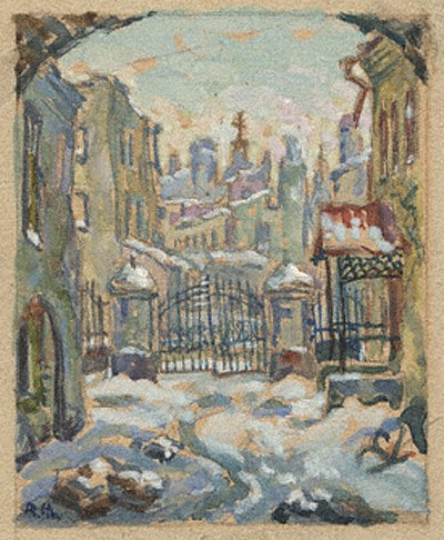 Хволес Рафаель | (1913-2002). Старый Вильнюс 2