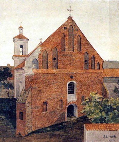 Барвицкий Мечислав. Костел Св. Микалоюса, 1904 г.