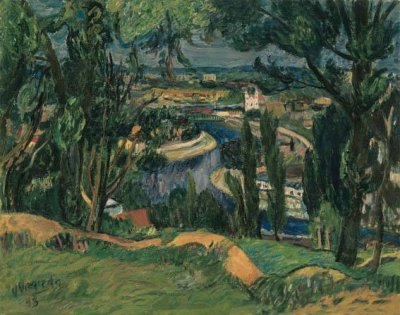 Визгирда Викторас | (1904-1993). Долина реки Вилия. 1943. Холст, масло. 73x92. LDM T 2436.