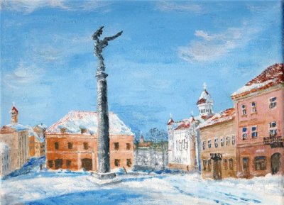 ○ Странник. А у меня тоже есть рисунок Заречной улицы.