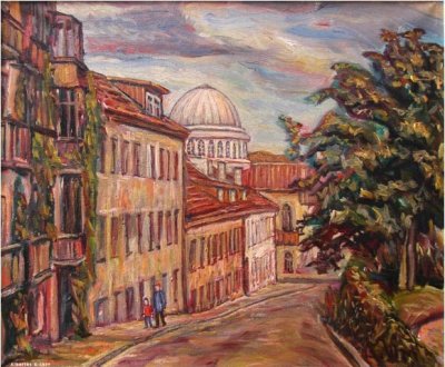 Томялойц Альбертас. Улица Круопу. (Макарьевский пер., Krupnicza uł.)