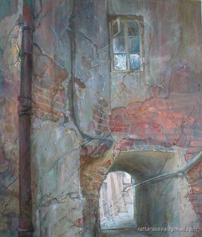 Тарасова Татьяна. Вильнюсский дворик 4.