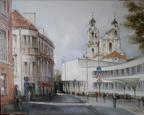 Лысюкас Александрас. Ул. Вильняус.