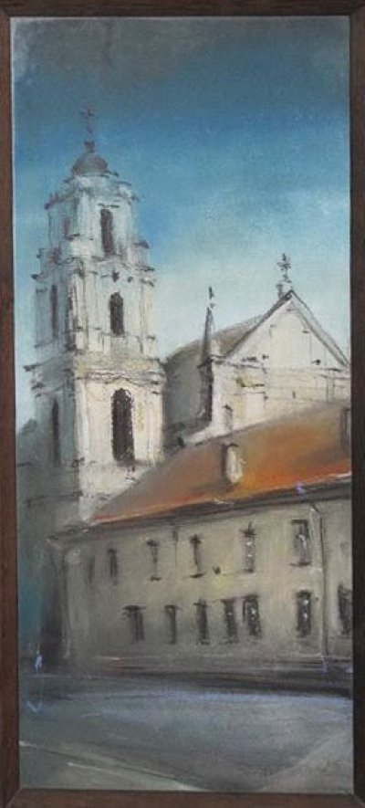 Завяцкас С. Vilnius. 1990