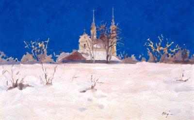 Блюй Роберт. Вильнюсские эскизы 2. 2007 г. Масло с воском.