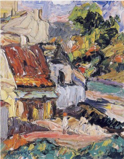 Хволес Рафаель | (1913-2002). Домики, 1956.